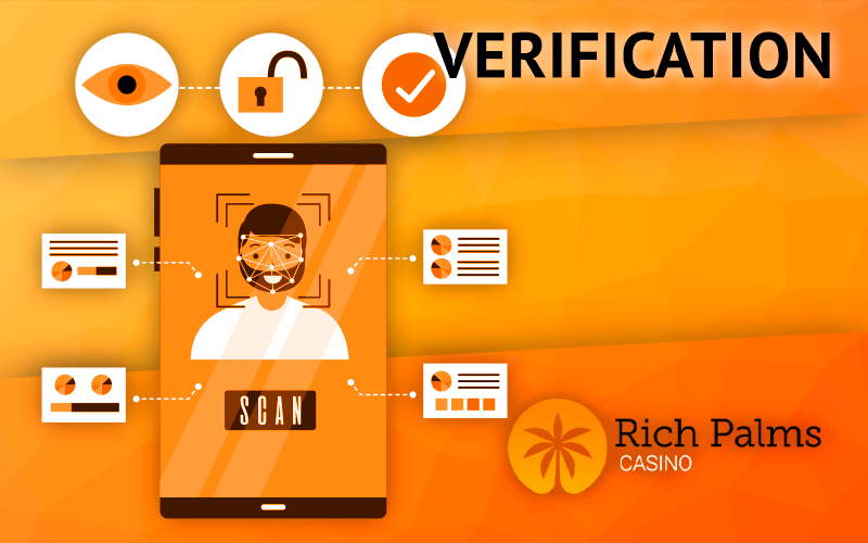 Visualizing profile verification for strong protection at Rich Palms Casino