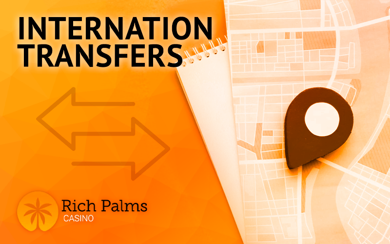 Rich Palms logo and tagged map